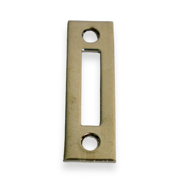 Cerradura para Mueble Slash Lock 01-101 | Acabado Niquelado y Latonado | Oval Niquelado