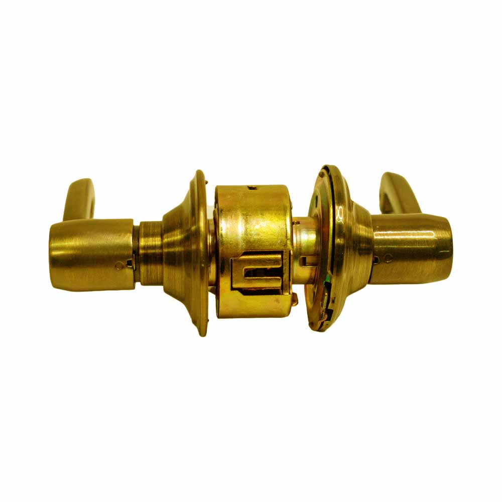 Cerradura para Baño y Recamara Mod. Flair - Baño Izq. Dorada