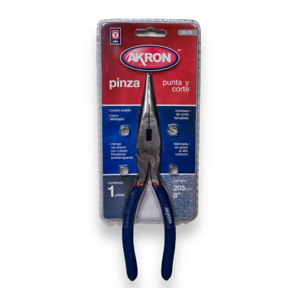 Pinza de Punta y Corte 7", 8" - 8"