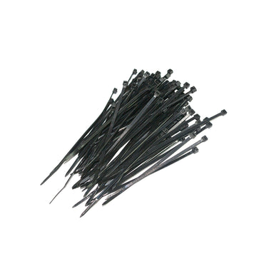 Cinchos de Plástico 2.5 x 100mm, Color Negro, 100 Pzs - Negro