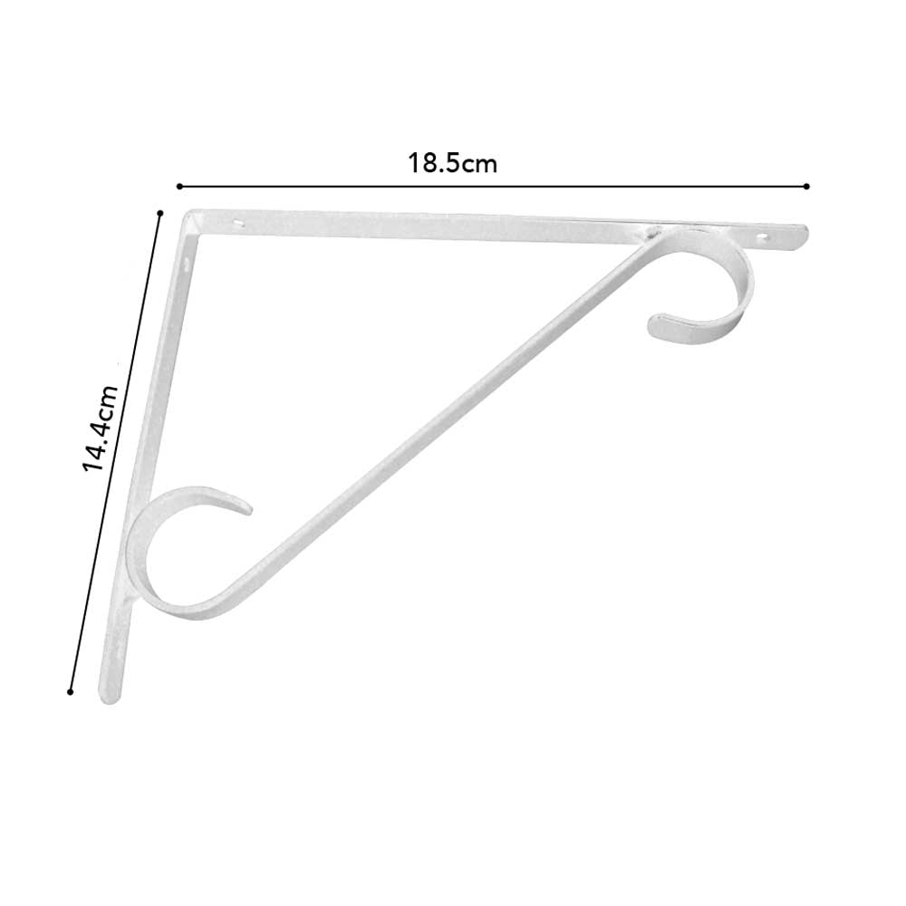 Soporte de Pared Blanco 14.4x18.5CM