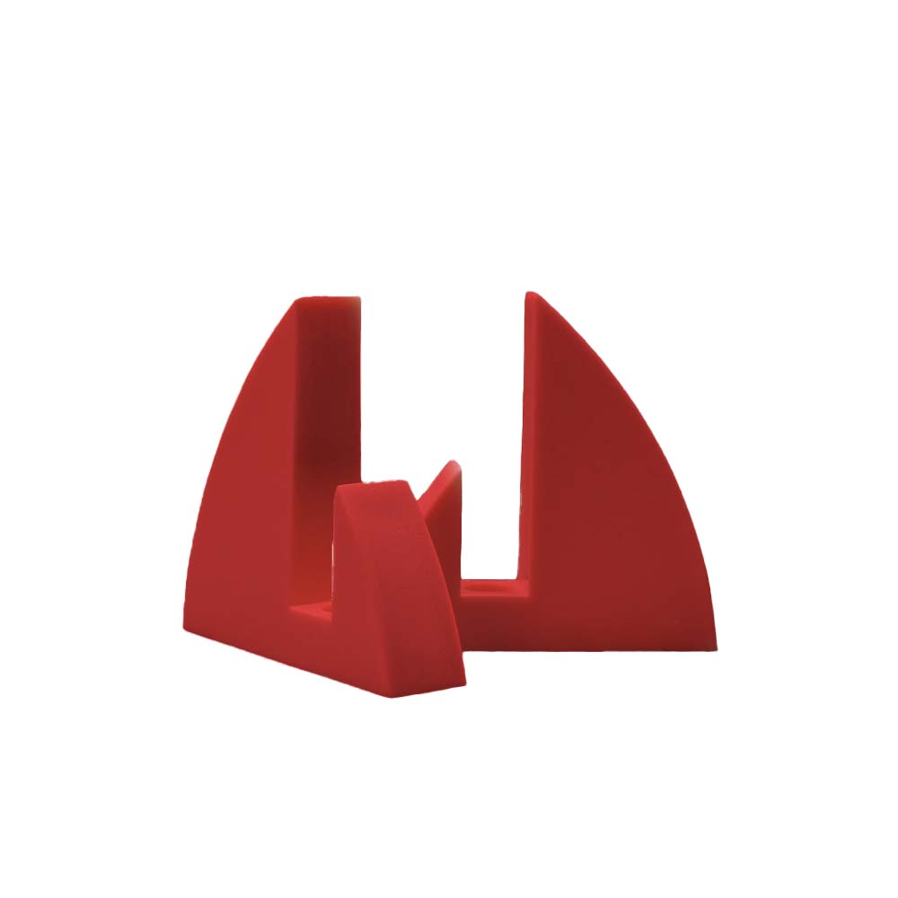 Soporte Concept 20kg 7.2x2.2x7.2 cm (Par) - Rojo