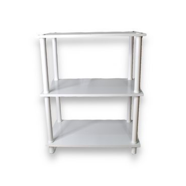 Estante Adaptable Prat-k Blanco y Tabaco 60x35x75cm - Blanco