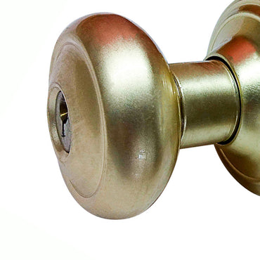 Cerradura Oxford 10-45 | para Puerta Principal y Baño | Dorada