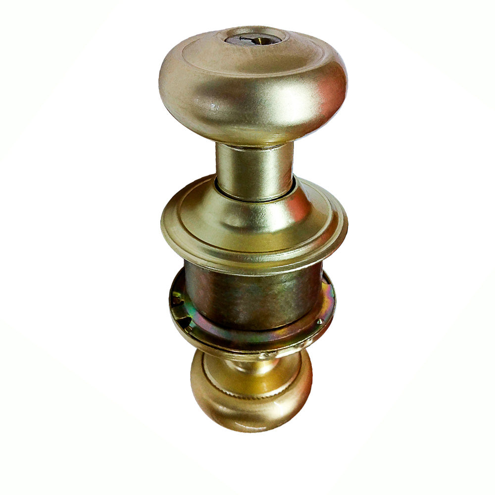 Cerradura Oxford 10-45 | para Puerta Principal y Baño | Dorada