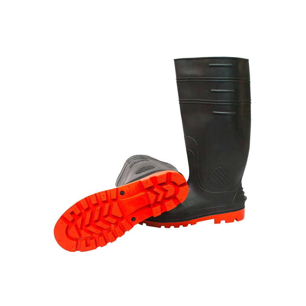 Bota Plástica Industrial Akron 17-14 | Suela Roja | núm. 30