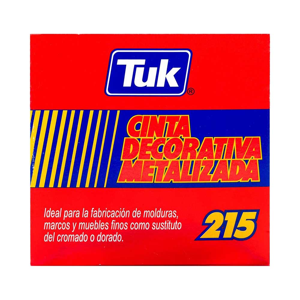 Cinta Decorativa Autoadhesiva 2 pzs - Oro, 6mm x 40mts
