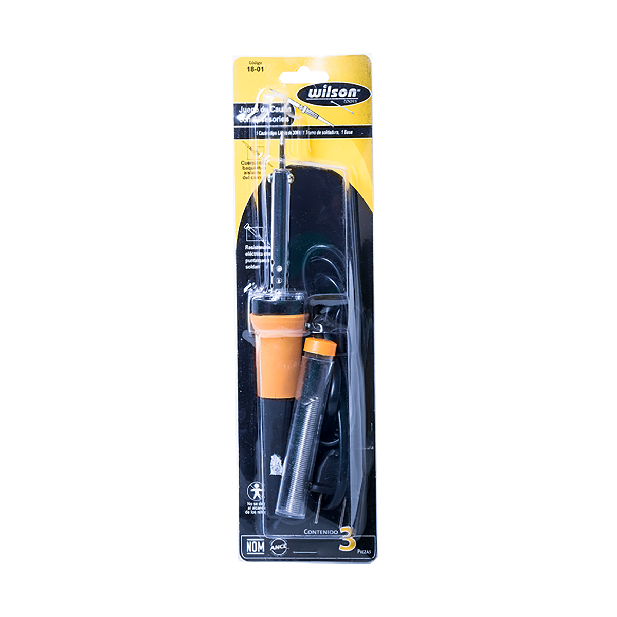 Cautín Tipo Lápiz con Accesorios 30W