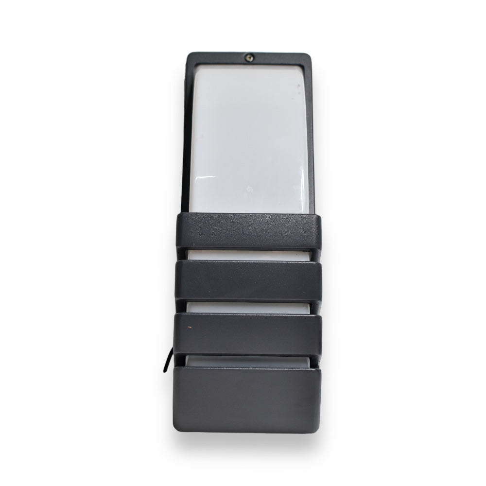 Aplique 1836-N|Pared Exterior | Larga E-27 | Gris mate