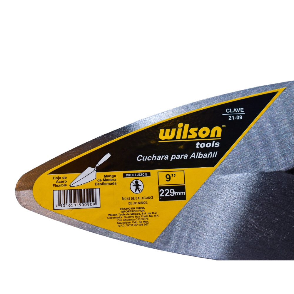 Cuchara para Albañil 9" (229mm)