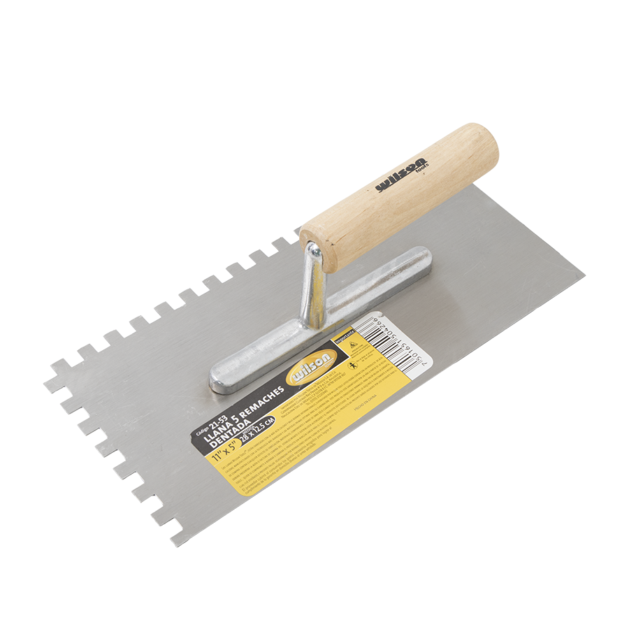 Llana Wilson 21-53 | Dentada | 5 Remaches | 5" x 11"