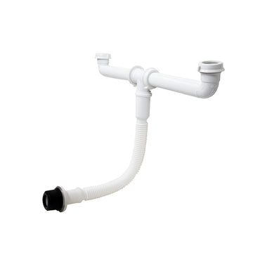 Cespol de PVC Salida Doble Tarja - Céspol Practik