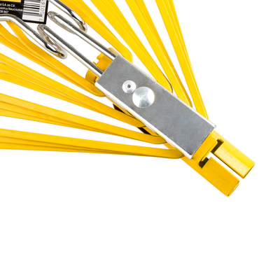 Escoba para Jardin de 22 y 24 Dientes, de Metal y Plástica - 24 Dientes Metálicos