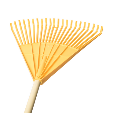 Escoba para Jardin de 22 y 24 Dientes, de Metal y Plástica - 22 Dientes Plásticos