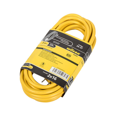 Extensión Eléctrica Uso Rudo 2.4 a 30mts, Amarilla - 7.6mts