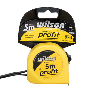 Flexómetro Profit 3mts y 5mts - 5m x 19mm /3/4”