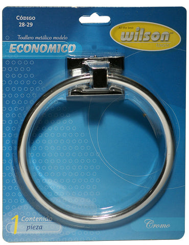 Toallero de Argolla Cromado - Cromo - Eco