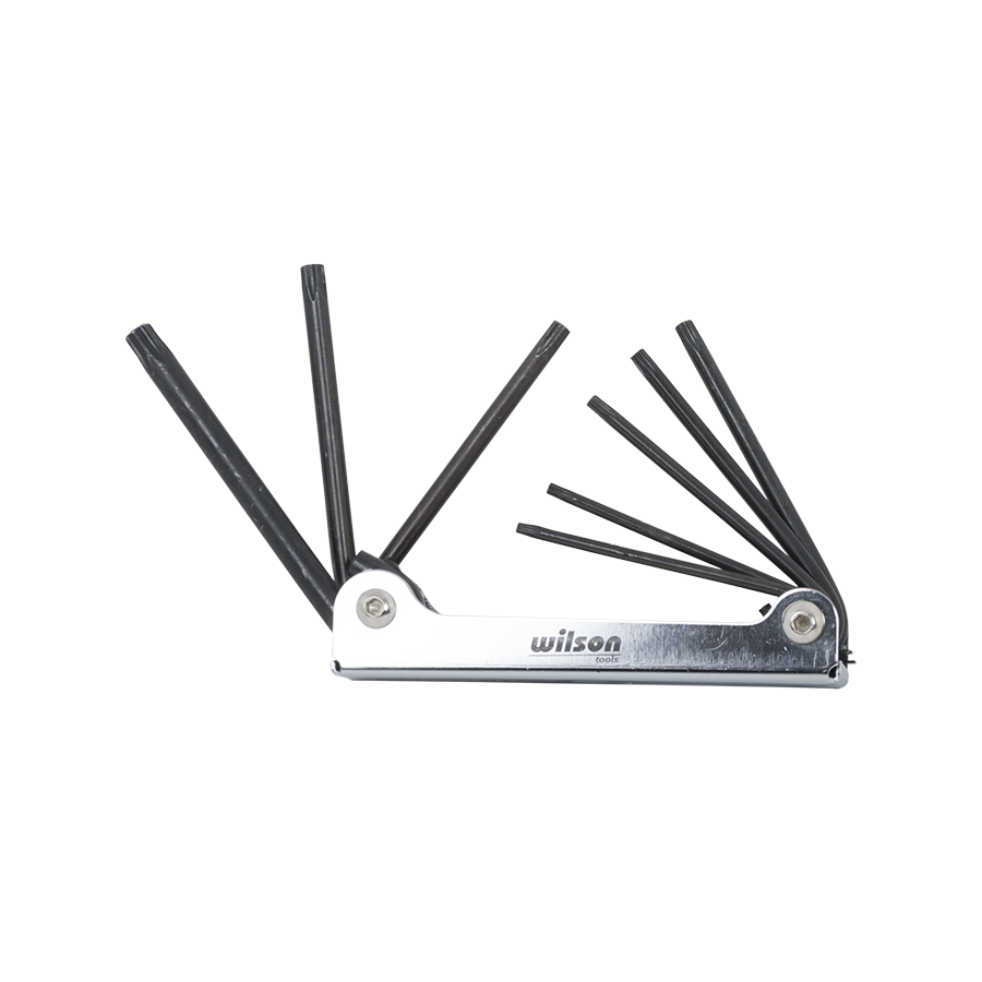 Juego de Llaves tipo Torks T9-T40, 8pzs - Modelo 1