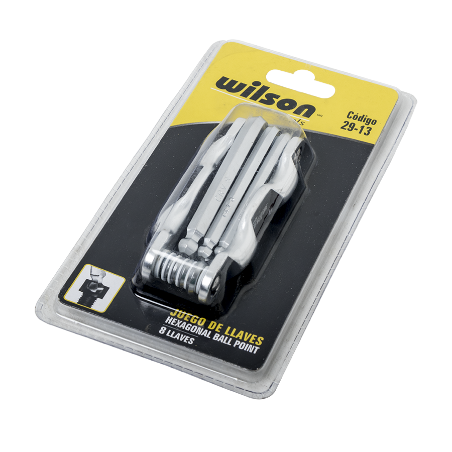 Juego de Llaves Hexagonales Estándar y Milimétricas - Milimétricas / 8 Pzas