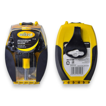 Juego de Desarmador con Puntas, 19 pzs, con Clip para Cinturón