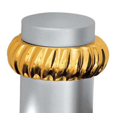 Juego de 2 Manerales para Regadera Mod. Roquet, Acabados en Cromo y Satinado - Satinado-Oro