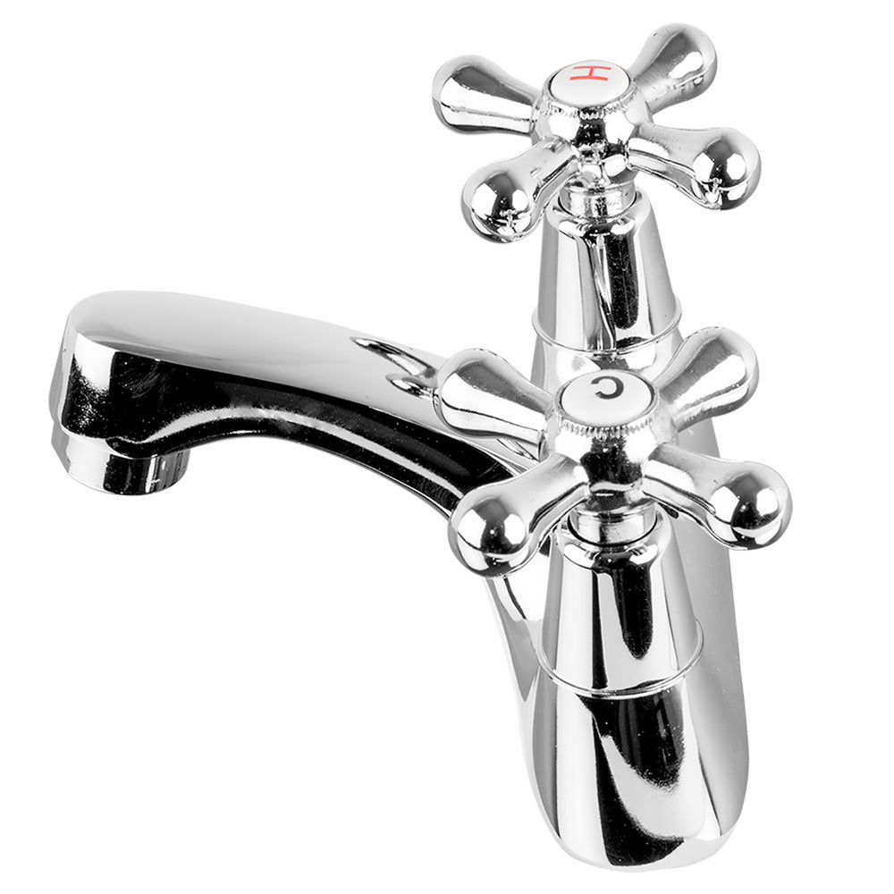 Mezcladora para Lavabo 4″ Cromada mod. Gamma