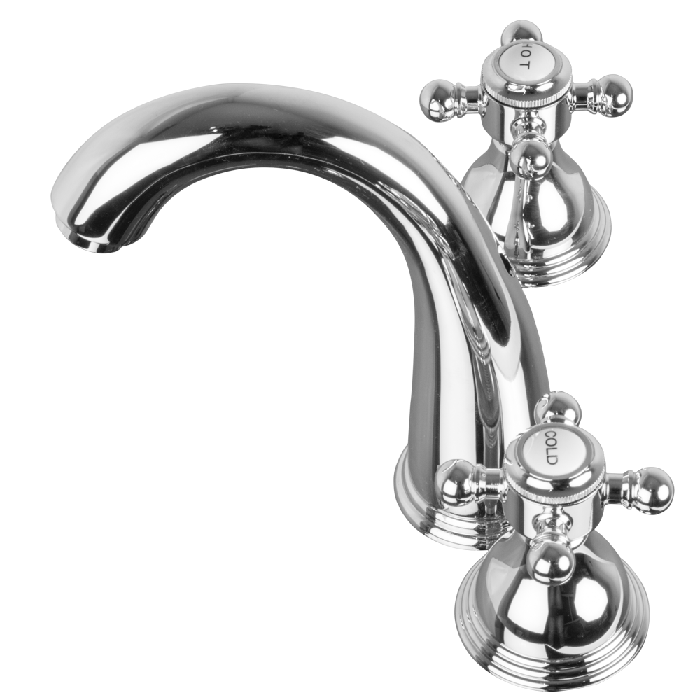 Mezcladora para Lavabo Cromada 8” Mod. Murillo