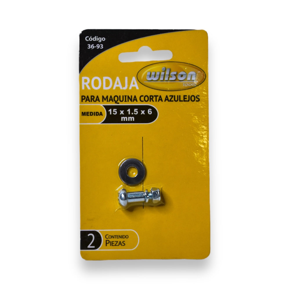 Rodaja de Repuesto para Corta Azulejos - 15X6x1.5mm