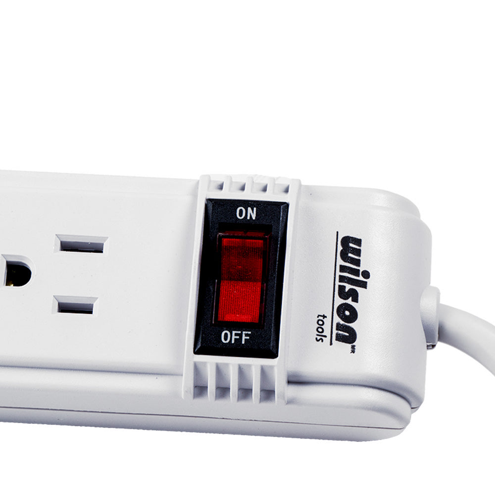 Barra Multicontacto Wilson 40-70 | con 6 Salidas y 2 puertos USB