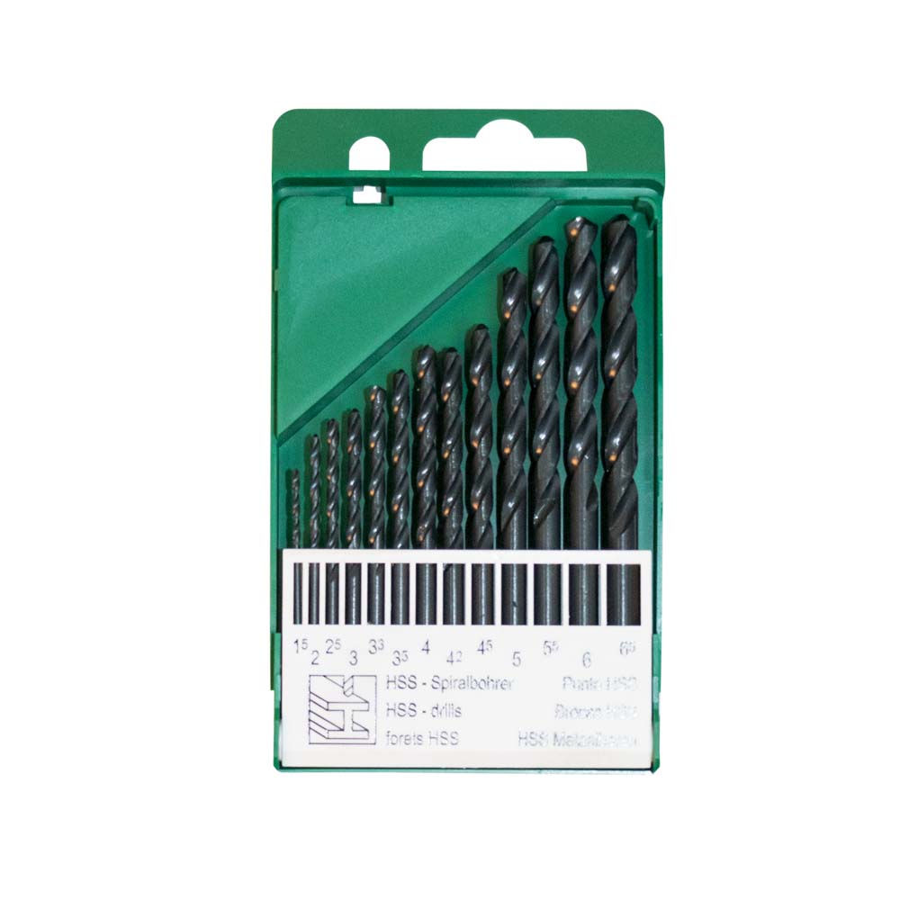 Juego de 13 Brocas Hitachi de 1/8" a 1/2"