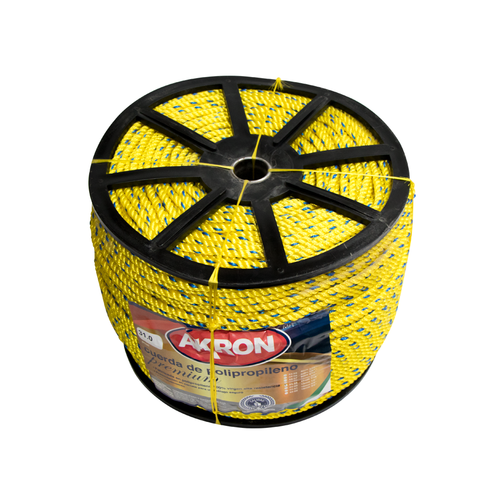 Cuerda de Polipropileno Premium Akron 44-59 | 100% Virgen | 11mm | 7/16"