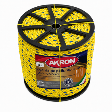 Cuerda de Polipropileno Premium Akron 44-61 | 100% Virgen | 16mm | 5/8"