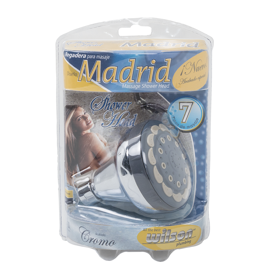 Cabezal de Regadera para Masaje Mod. Madrid