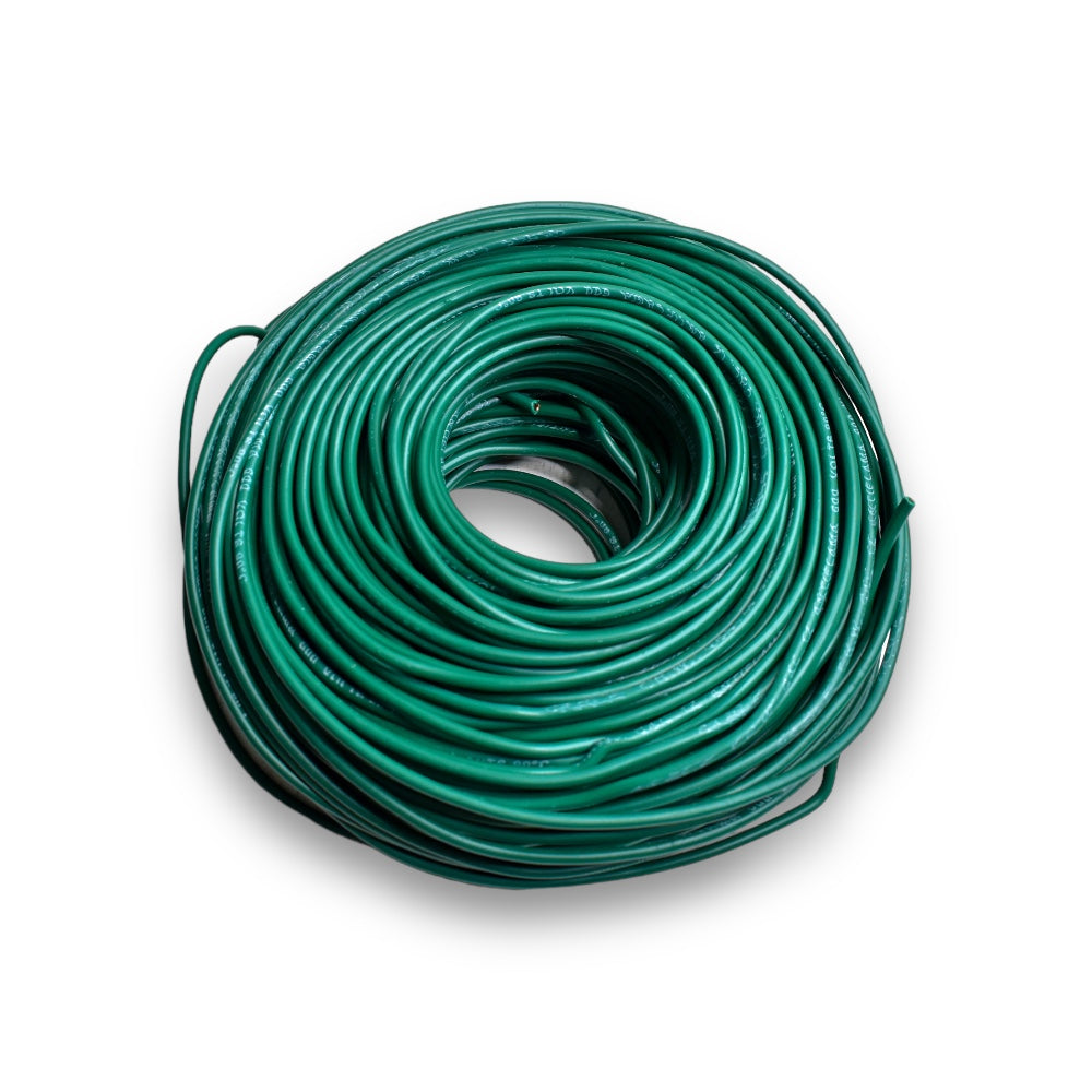 Cable de Cobre Akron 52-12V | Calibre 12 | 90 m | Verde