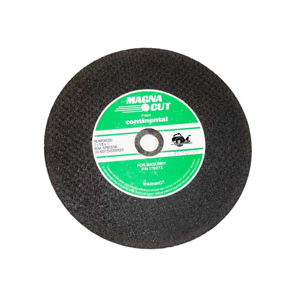 Disco de Corte Concreto 7" Continental