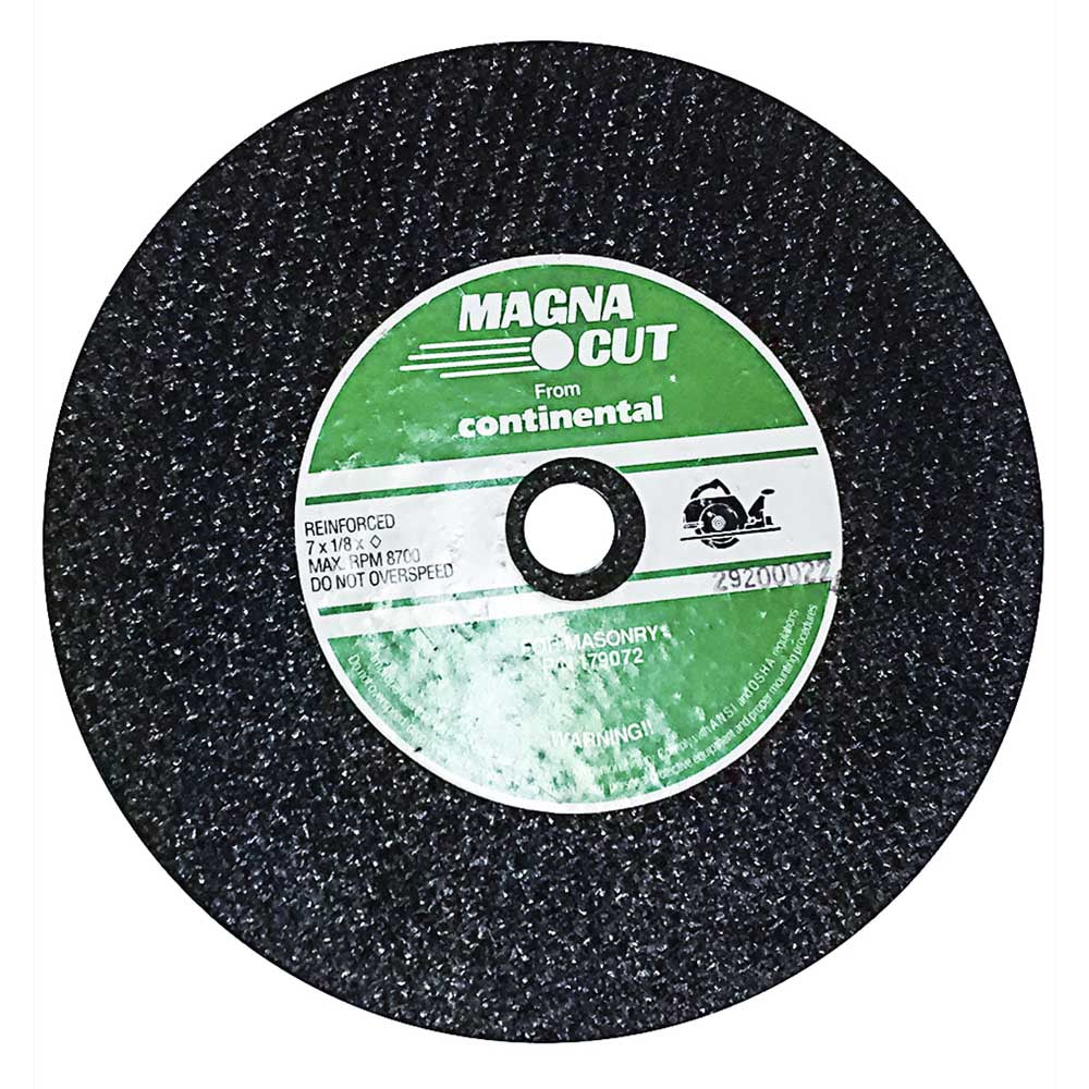 Disco de Corte para Concreto 14" x 3/16" x 1" Continental