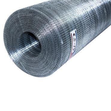 Malla Criba Ligera Galvanizada Akron 61-53 | Medida 4x4 | Largo 30m | Altura 0.91m | Calibre 22