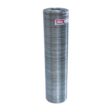 Malla Criba Ligera Galvanizada Akron 61-53 | Medida 4x4 | Largo 30m | Altura 0.91m | Calibre 22