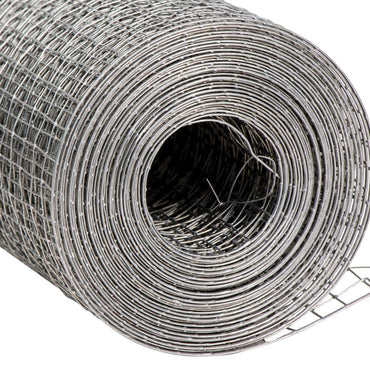 Malla Criba Ligera Galvanizada Akron 61-56 | Medida 8x8 | Largo 30m | Calibre 24