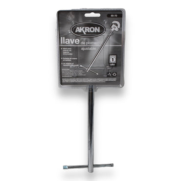 Llave de Plomero Akron 65-70 | para Gas