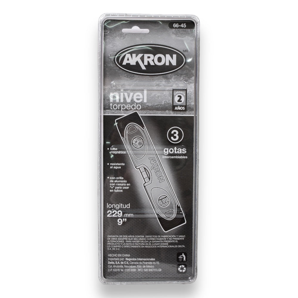 Nivel Akron 66-45 | 9" Torpedo