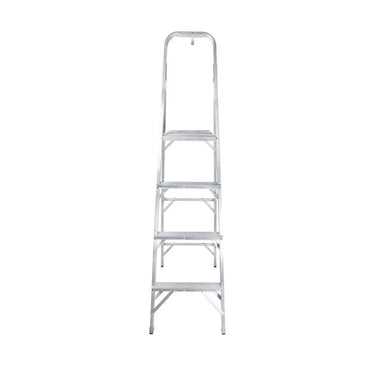 Escalera Taburete Akron 77-83 | De Aluminio | Altura 1.15m | 3 Peldaños | Uso Comercial (Tipo III)