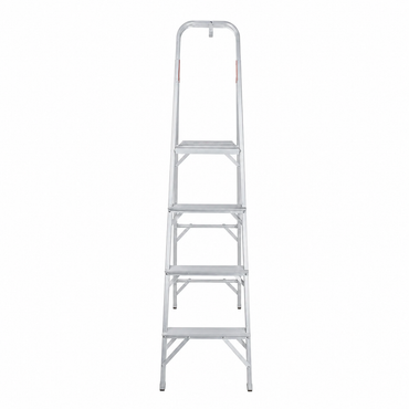 Escalera Taburete Akron 77-83 | De Aluminio | Altura 1.15m | 3 Peldaños | Uso Comercial (Tipo III)