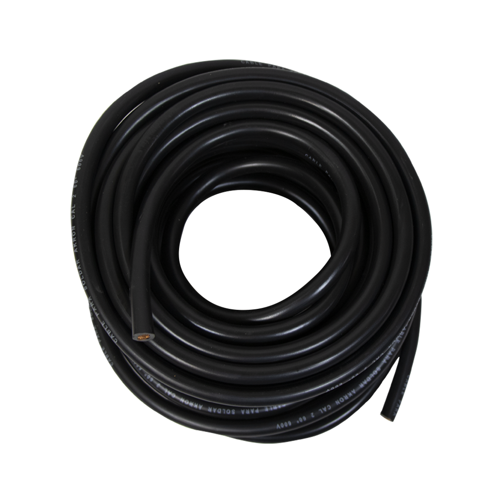 Rollo de Cable para Soldadora Akron 78-16 | Calibre 2 AWG | 25 m
