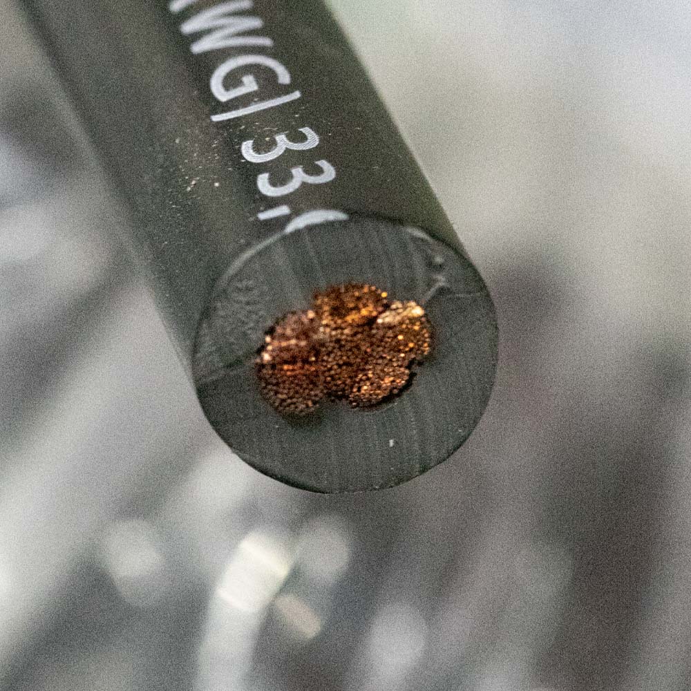 Rollo de Cable para Soldadora Akron 78-18 | Calibre 1/0 AWG | 25 m