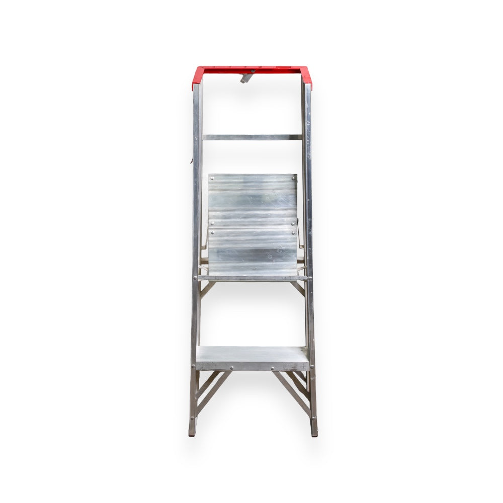 Escalera de Plataforma Plegable Akron 79-27 | De Aluminio | Altura 0.57m | 1 Peldaños | Uso Profesional (Tipo II)