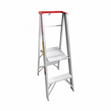 Escalera de Plataforma Plegable Akron 79-27 | De Aluminio | Altura 0.57m | 1 Peldaños | Uso Profesional (Tipo II)