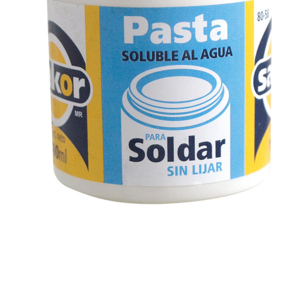 Pasta para Soldar Sakor 80-58 | Blanca 100ml