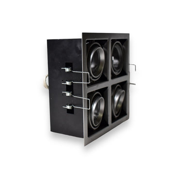 Luminaria de 2 y 4 Elementos Color Gris - 4 Elementos