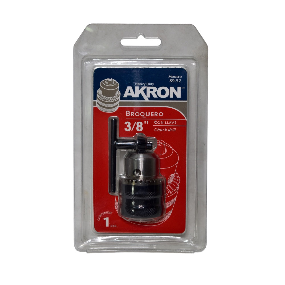 Broquero Akron 89-52 | con llave | 3/8"